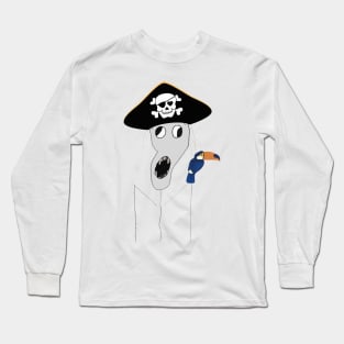 Zombie pirate Long Sleeve T-Shirt